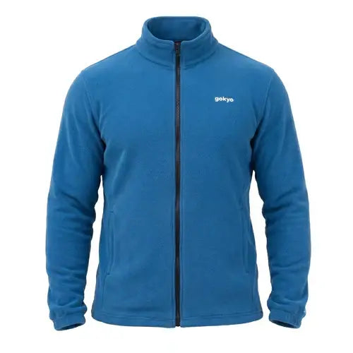 Gokyo Men’s Kaza Polar Fleece Jacket - Blue / S - Fleece Jacket