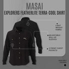 Gokyo Men’s Masai Featherlite Terra-Cool Outdoor Shirt - Shirt