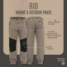 Gokyo Men’s Rio Hiking & Outdoor Pants - Cargos and Pants