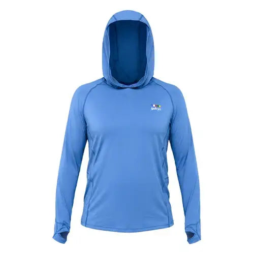 Gokyo Men’s Yosemite Sunshirt Hoodie - Blue / S - Hoodie