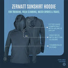 Gokyo Men’s Zermatt Sunshirt Hoodie - Hoodie