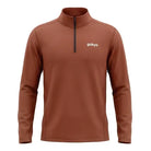 Gokyo Unisex Annapurna Brushed Thermal T-Shirt for Treks & Expeditions - Brown / XS - T-shirt