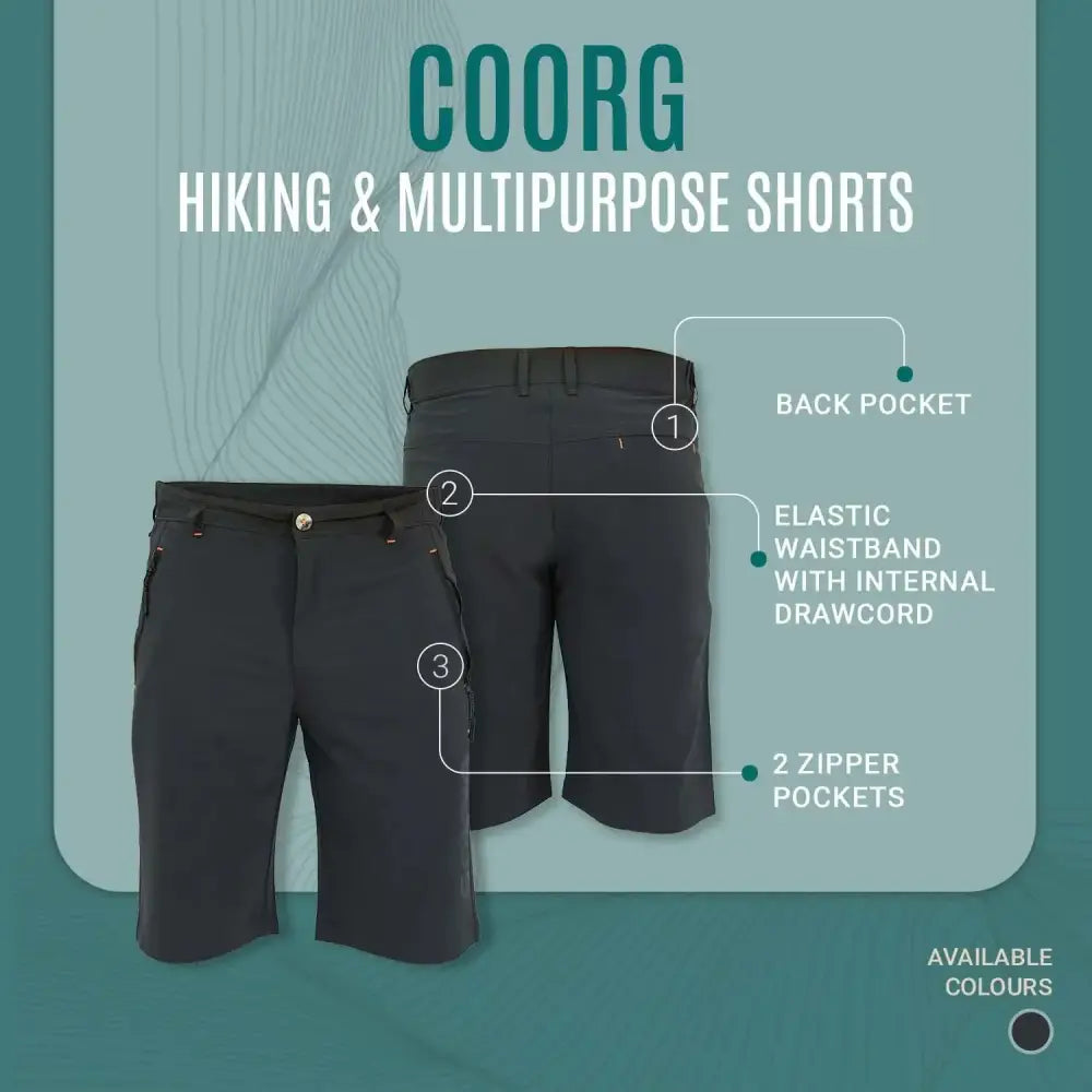 Gokyo Unisex Coorg Hiking & Multipurpose Shorts - Shorts