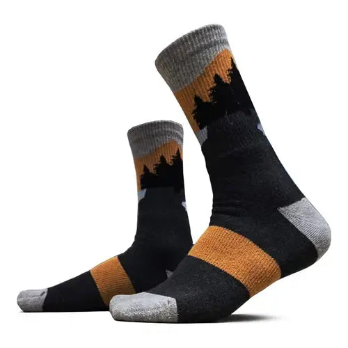 Gokyo Unisex Denali Outdoor & Trekking Socks - Multicolor / UK 4 - 6 - Socks
