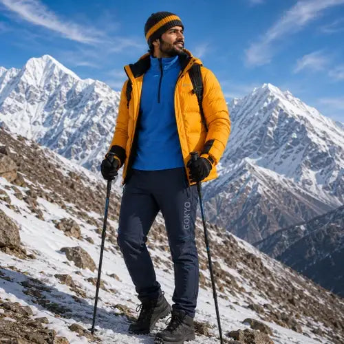 Gokyo Unisex K2 Polarec Micro Fleece Mid-layer & Summit Tee - T-shirt