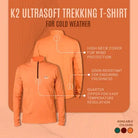 Gokyo Unisex K2 Ultrasoft Trekking Tshirt - T-shirt