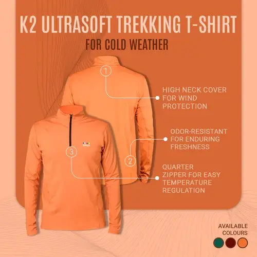 Gokyo Unisex K2 Ultrasoft Trekking Tshirt - T-shirt