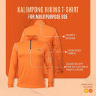 Gokyo Unisex Kalimpong Hiking Tshirt - T-shirt