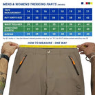 Gokyo unisex Kalimpong Trekking Pants Ultralight Stretch - Ripstop