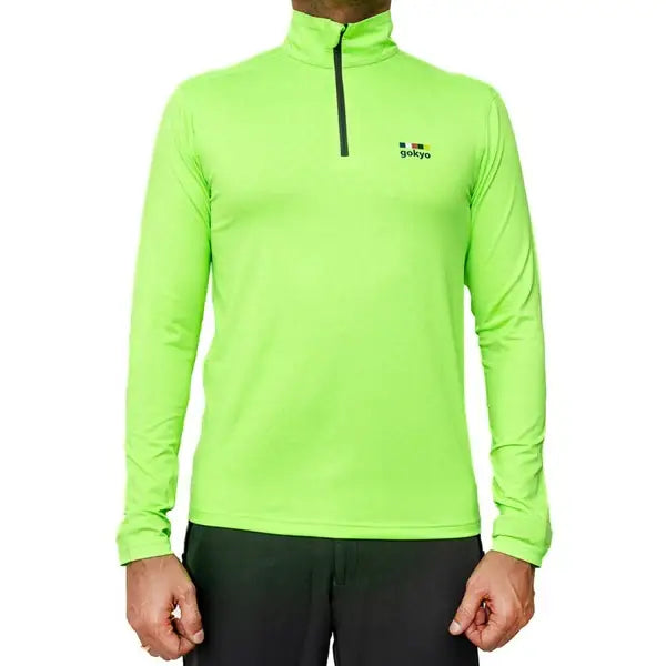 Gokyo Unisex Kaza All Season Outdoor & Trekking Tshirt - Neon Green / XS - T-shirt