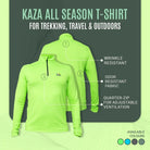 Gokyo Unisex Kaza All Season Outdoor & Trekking Tshirt - T-shirt