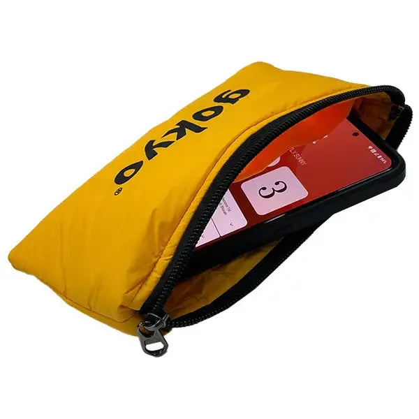 Gokyo Unisex Kaza Mobile & Battery Insulation Pouch - Yellow - Pouch