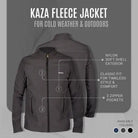 Gokyo Unisex Kaza Soft Shell Insulated Fleece Jacket - Fleece Jacket
