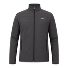 Gokyo Unisex Kaza Soft Shell Insulated Fleece Jacket - Gray / S - Fleece Jacket