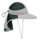 Gokyo Unisex Kaza Sun Cap with Neck Cover - Hats
