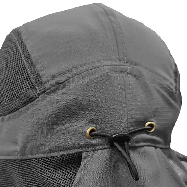 Gokyo Unisex Kaza Sun Cap with Neck Cover - Hats