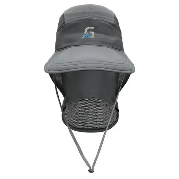 Gokyo Unisex Kaza Sun Cap with Neck Cover - Hats