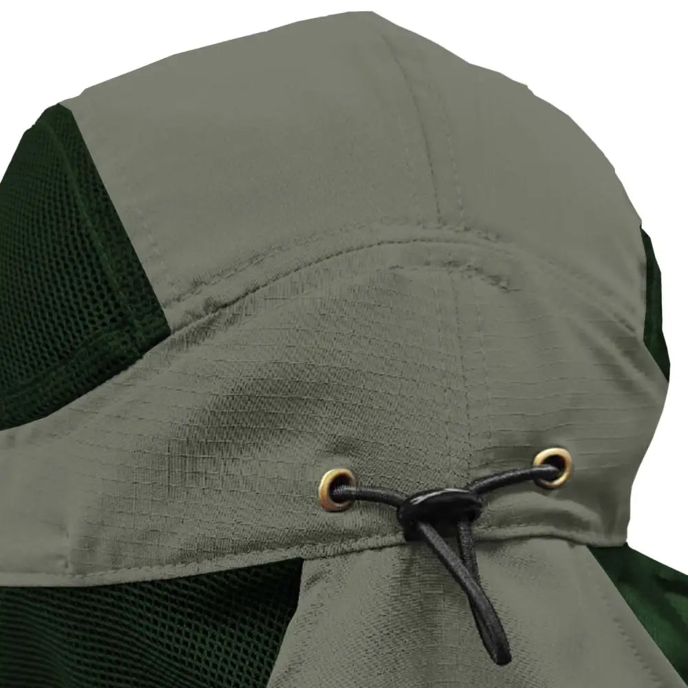 Gokyo Unisex Kaza Sun Cap with Neck Cover - Hats