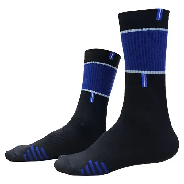 Gokyo Unisex Namche Trekking & Cold Weather Socks - Blue / UK 4-6 - Socks