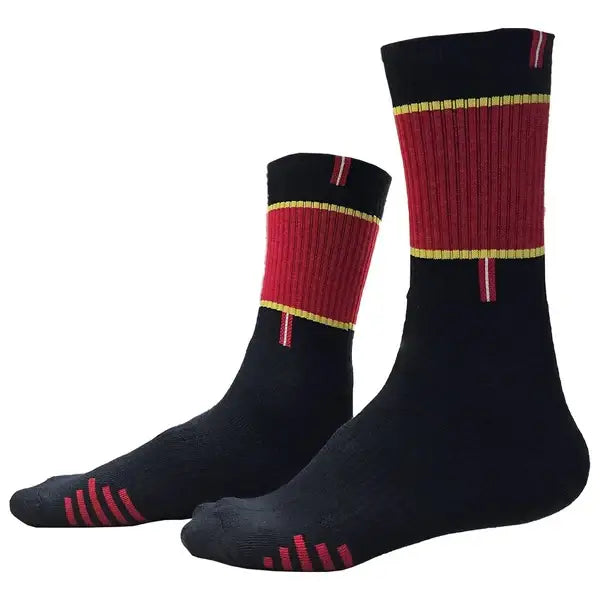 Gokyo Unisex Namche Trekking & Cold Weather Socks - Red / UK 4-6 - Socks
