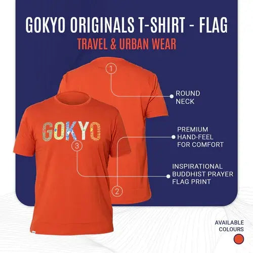 Gokyo Unisex Originals T-Shirt – Flag - T-shirt