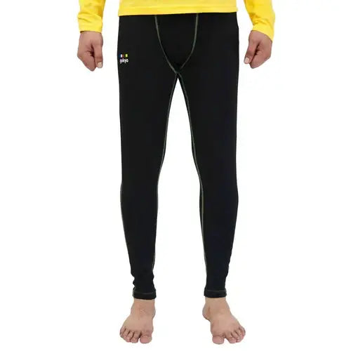 Gokyo Unisex Zermatt Polarec XT Base Layer Bottom - Black / 3XS - bottom