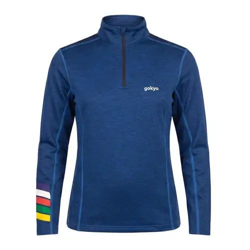 Gokyo Women’s K2 Melange Trekking Tshirt - Blue / XS - T-shirt