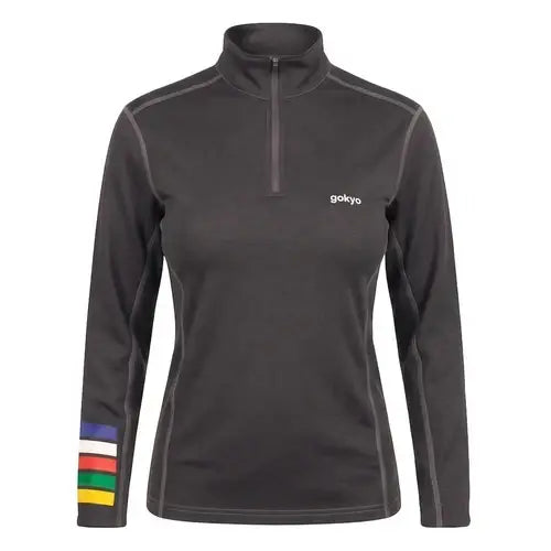 Gokyo Women’s K2 Melange Trekking Tshirt - Charcoal / XS - T-shirt