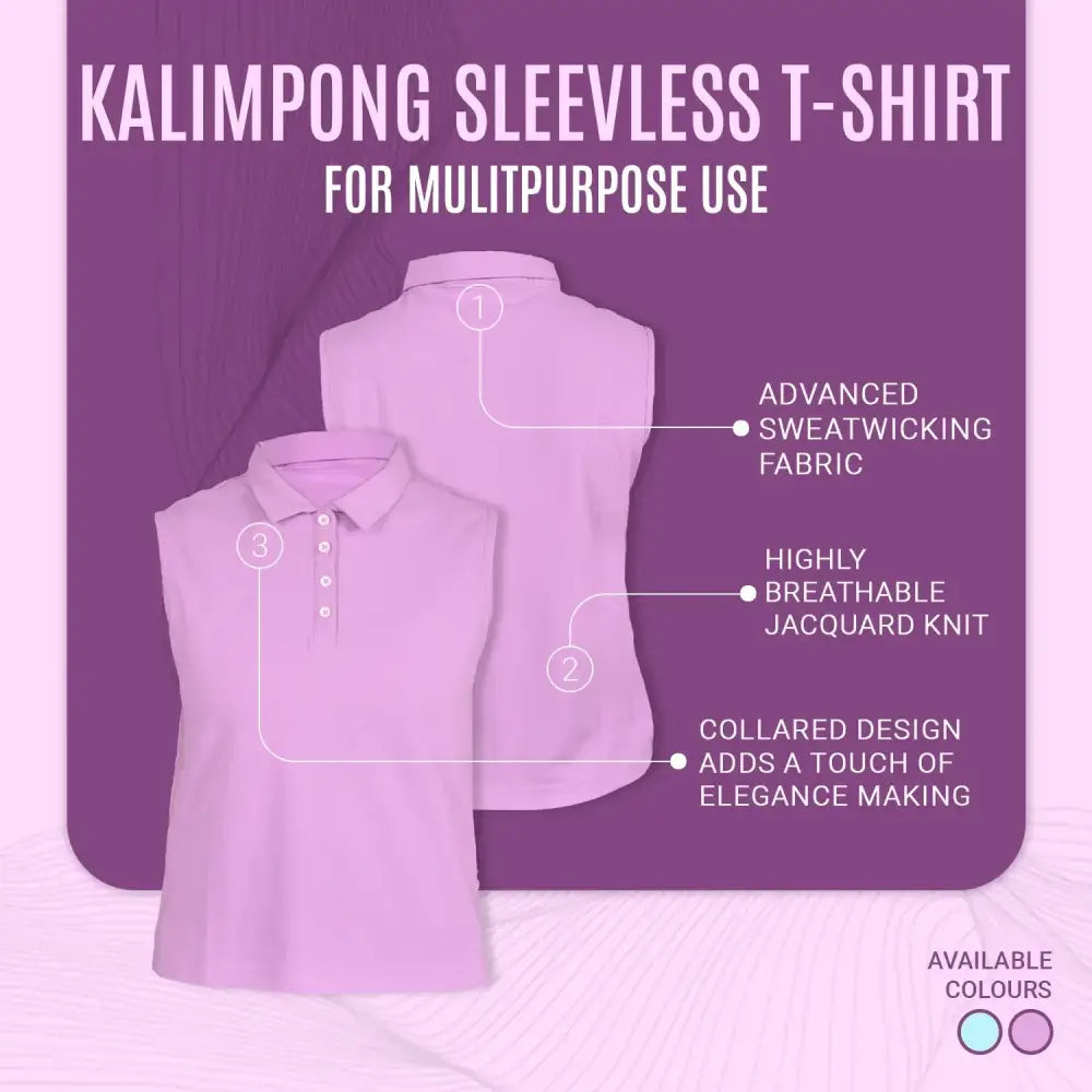 Gokyo Women’s Kalimpong Sleeveless Tshirt - Sleeveless