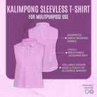 Gokyo Women’s Kalimpong Sleeveless Tshirt - Sleeveless