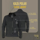 Gokyo Women’s Kaza Lightweight Polar Fleece Jacket - Fleece Jacket