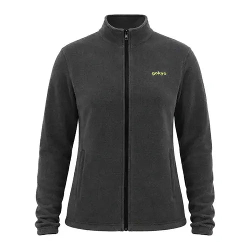 Gokyo Women’s Kaza Lightweight Polar Fleece Jacket - Gray / S - Fleece Jacket