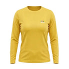 Gokyo Women’s Lima Ultralight Quick-Dry Outdoor Full Sleeve T-Shirt - Yellow / 2XS - T-shirt