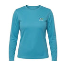 Gokyo Women’s Lima Ultralight Quick-Dry Outdoor Full Sleeve T-Shirt - Blue / 2XS - T-shirt