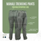 Gokyo Women’s Manali Lightweight Quick-Dry Trekking Pants - Cargos and Pants