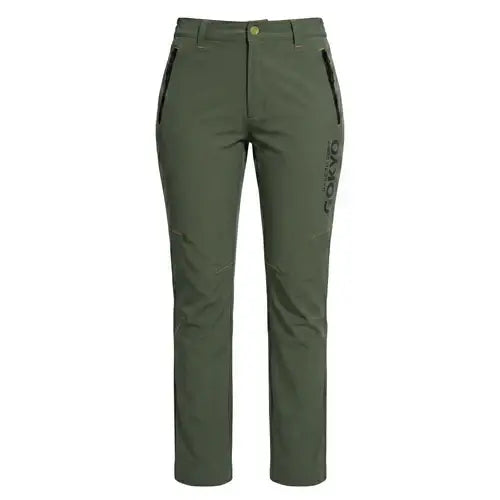 Gokyo Women’s Namche 4-Way Stretch Trekking Pants - Olive Green / 30 - Cargos and Pants