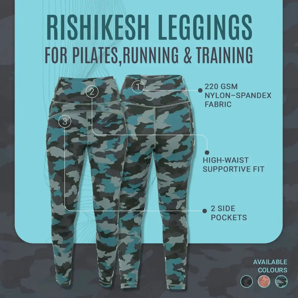 Gokyo Women’s Rishikesh Peak-to-Pilates High-Waist Leggings - Leggings