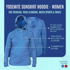 Gokyo Women’s Yosemite UPF 50+ Sun Hoodie - Hoodie
