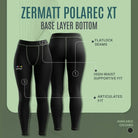 Gokyo Women’s Zermatt Polarec XT Base Layer Bottom - bottom