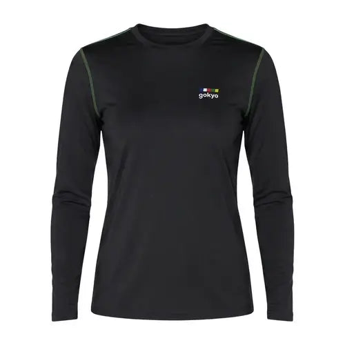 Gokyo Women’s Zermatt Polarec XT Base Layer Top - Black / 3XS - T-shirt
