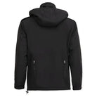 Indian Sports Gear men's waterproof army jacket made of anti-pilling fleece fabric, 100% polyester, black color.