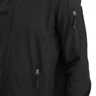 Indian Sports Gear men's waterproof army jacket with anti-pilling fleece fabric, black 100% polyester outdoor jacket.