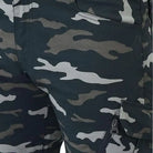 Indian Sports Gear men's Cobra Combat tactical cargo pants in dark green, featuring multiple pockets and durable military-style design.