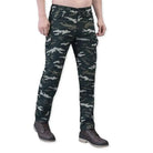 Indian Sports Gear men's Cobra Combat tactical cargo army pants in dark green, featuring durable fabric and multiple pockets.