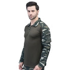 Indian Sports Gear Men’s Cobra Combat Tactical Full Sleeves T-Shirt - T-shirt
