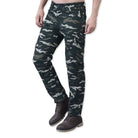 Indian Sports Gear men's Cobra Combat tactical cargo pants in green, featuring multiple pockets and durable fabric.