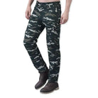 Indian Sports Gear men's Cobra Combat tactical cargo pants in green, featuring multiple pockets and durable fabric.