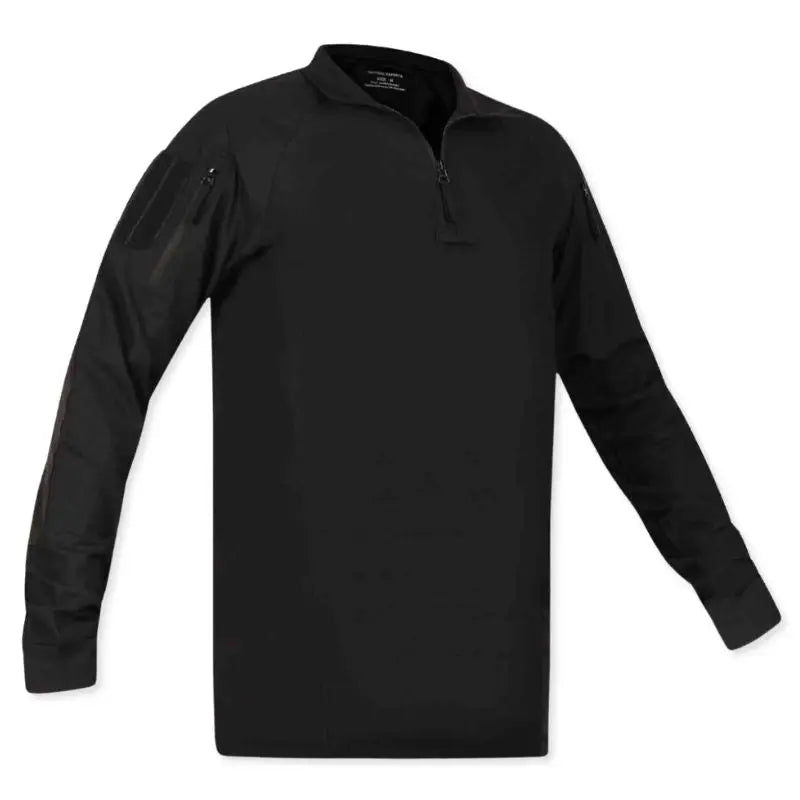 Indian Sports Gear Men’s Nylon 4 Way Stretchable Full Sleeve Tactical T-Shirt - T-shirt
