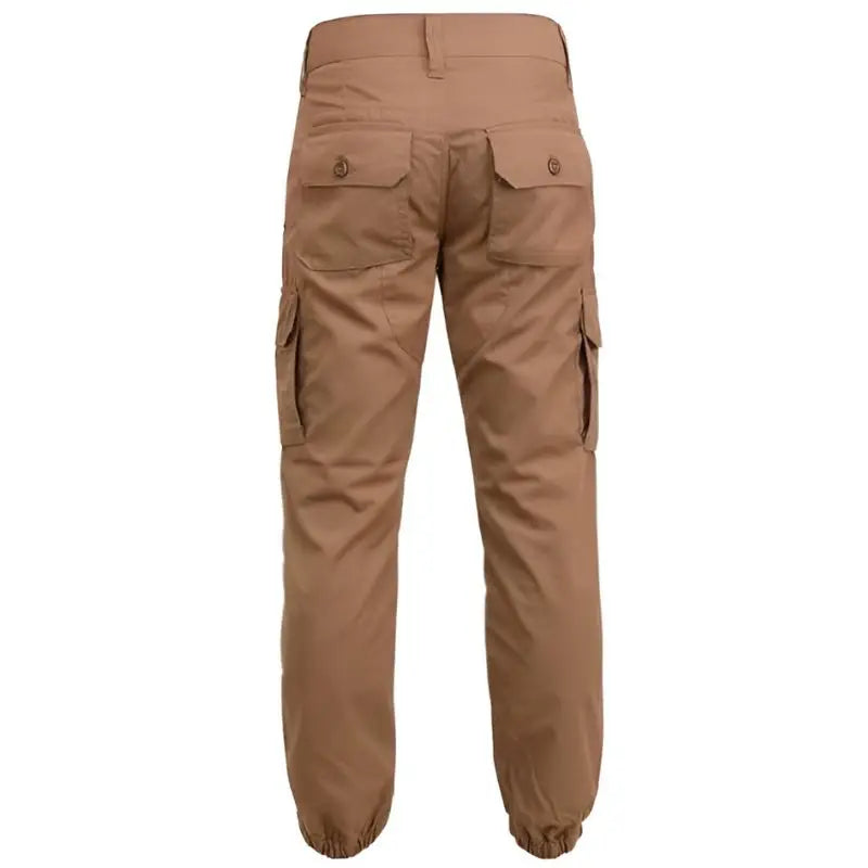 Indian Sports Gear men's military cargo trousers with multiple pockets, regular fit, durable fabric, and functional design.