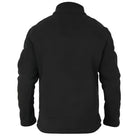 Indian Sports Gear men's solid army tactical winter jacket in black, featuring a durable design with multiple pockets and a warm lining.